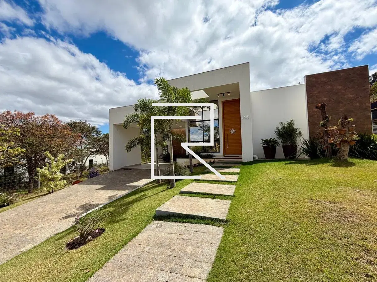 Casa linear de alto padrão à venda no Condomínio Boulevard, em Lagoa Santa - Imagem 1